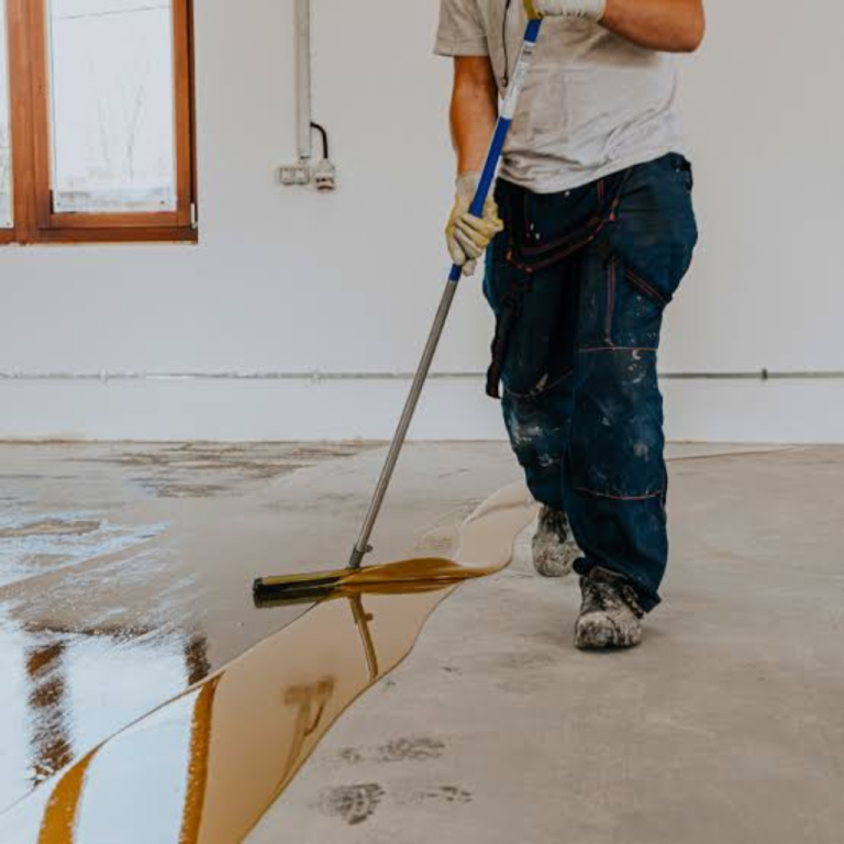 Can you put a coating over the concrete? Augusta Concrete Floor
