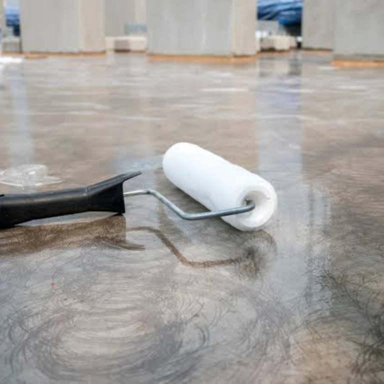 How do I stop moisture from coming through the concrete floor